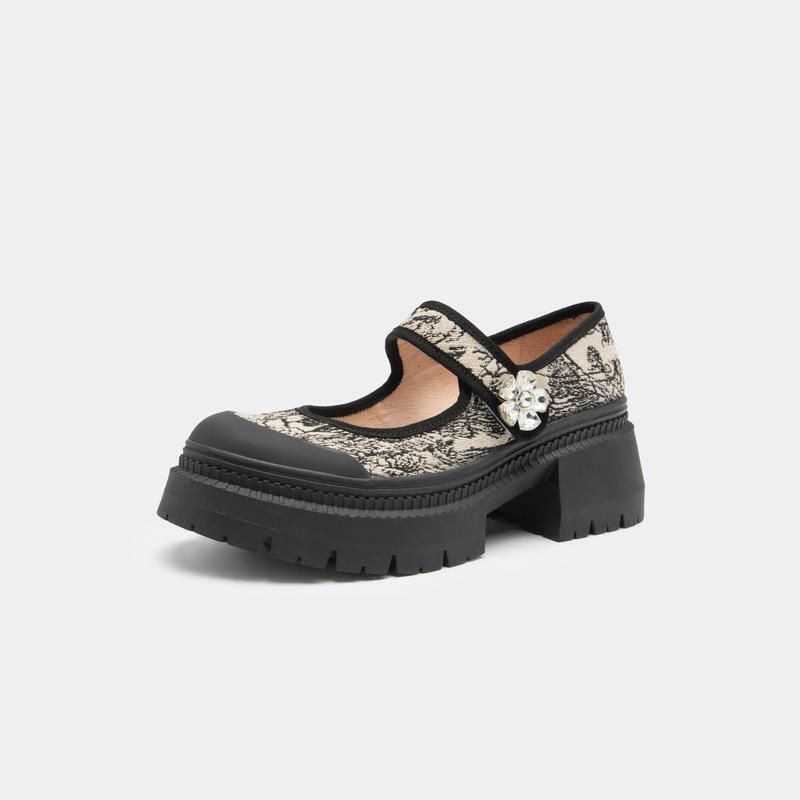 New Chinese-style Mary Jane shoes