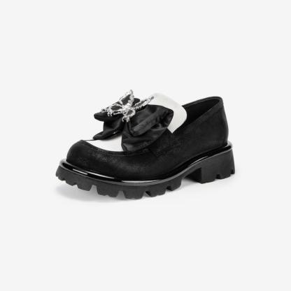 Liquid Metal Butterfly Shoes