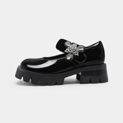 Y2K Wedges Mary Jane shoes