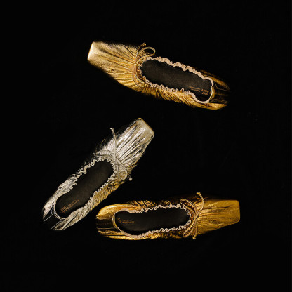 Aldegonde leather shoes