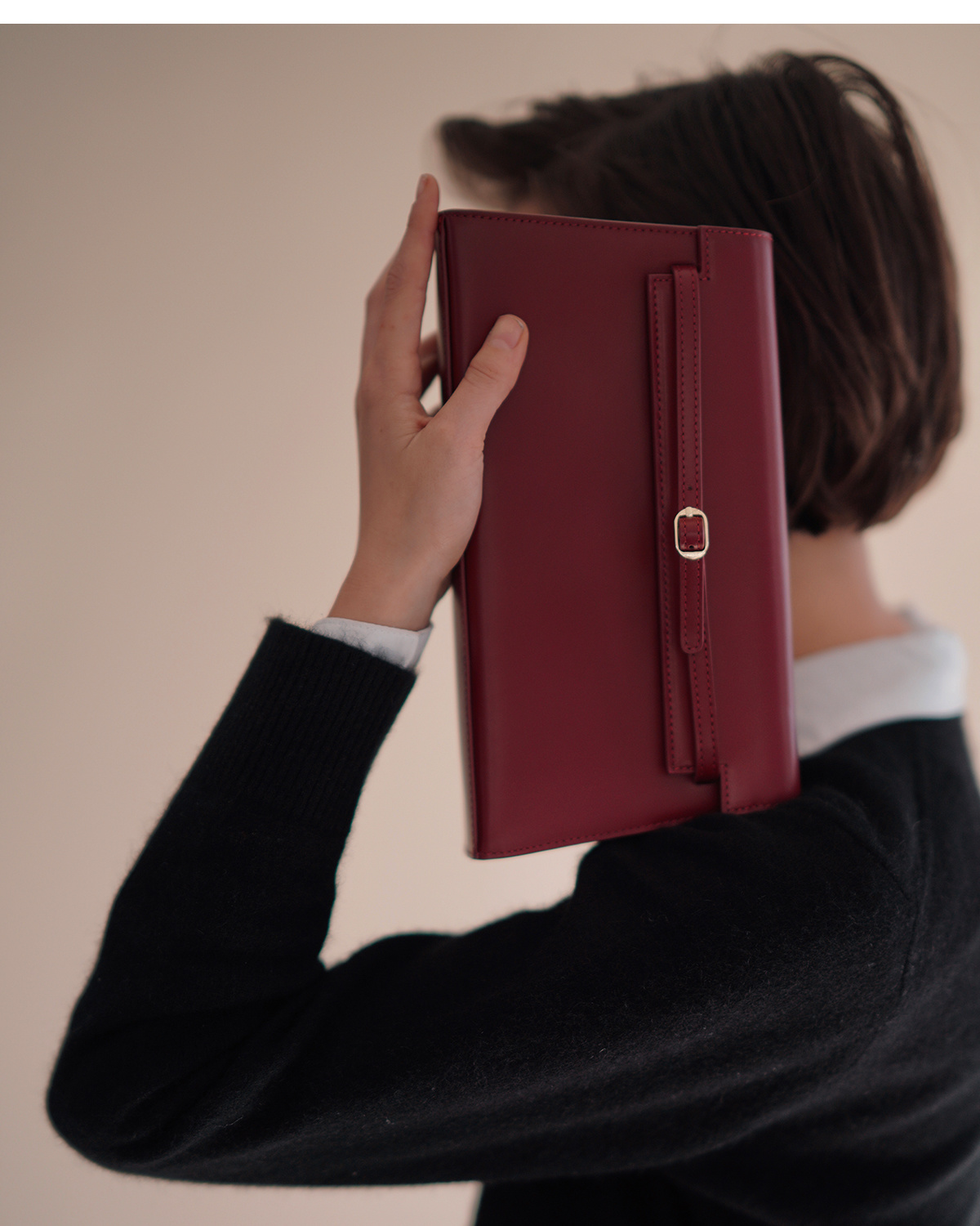 Glossy Leather Belt Bag
