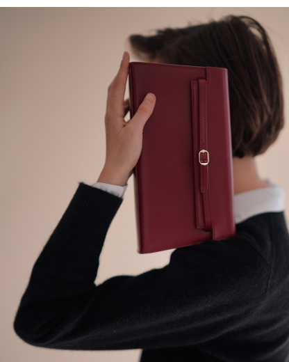 Glossy Leather Belt Bag