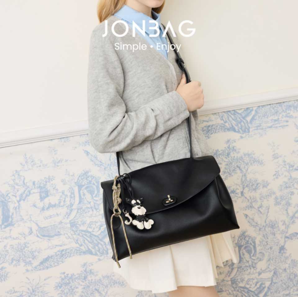 Briefcase Leather Tote Bag