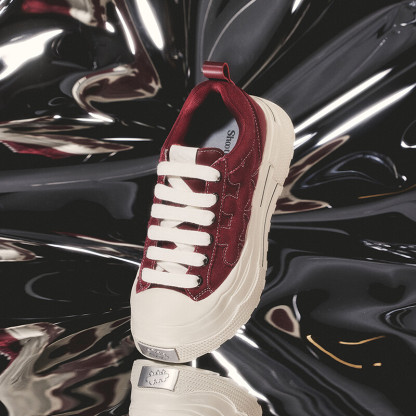 Canvas Chunky Sneakers