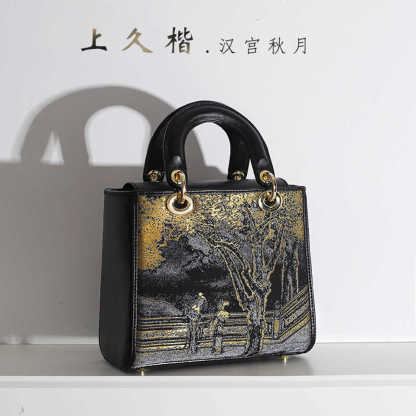 Han Palace Leather Handbag