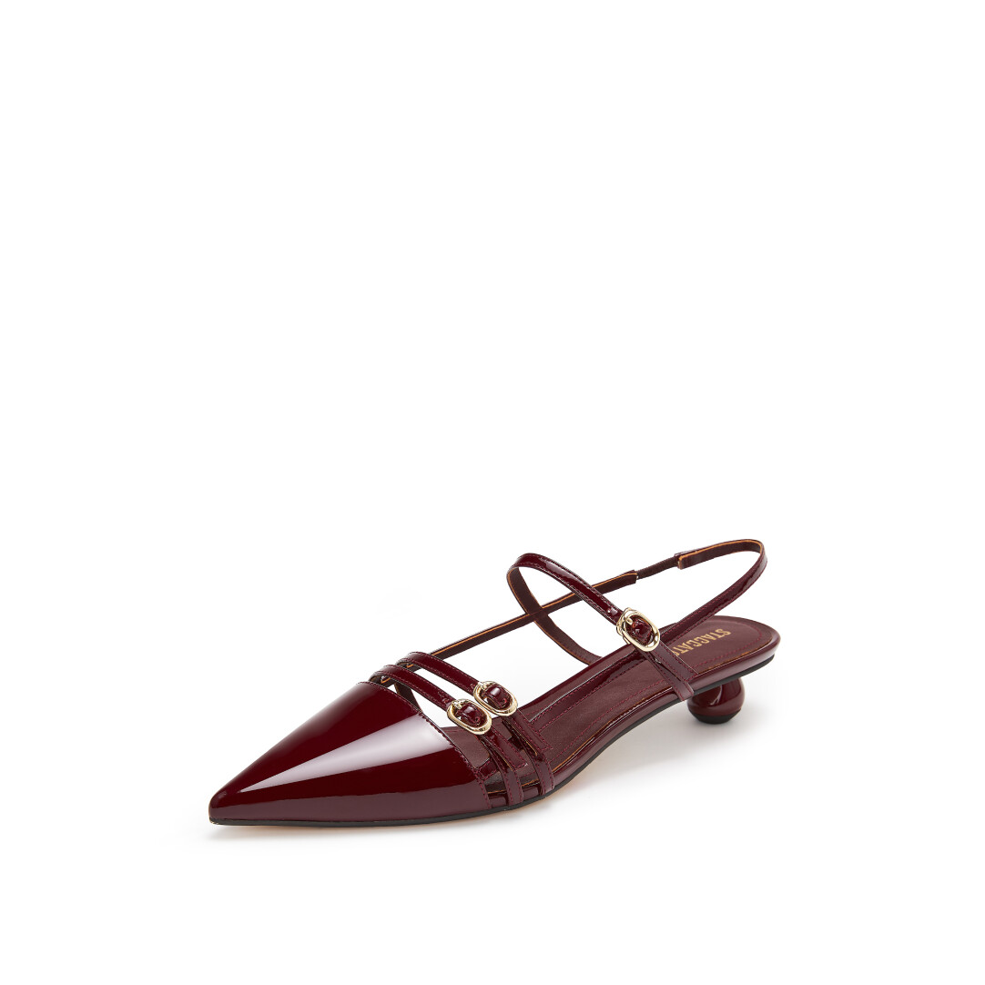 Crimson Mary Janes