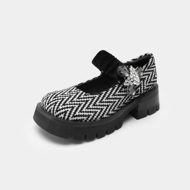 Y2K Wedges Mary Jane shoes