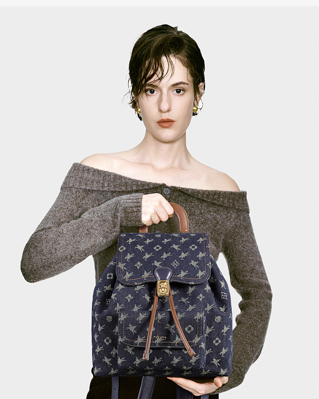 Denim Backpack