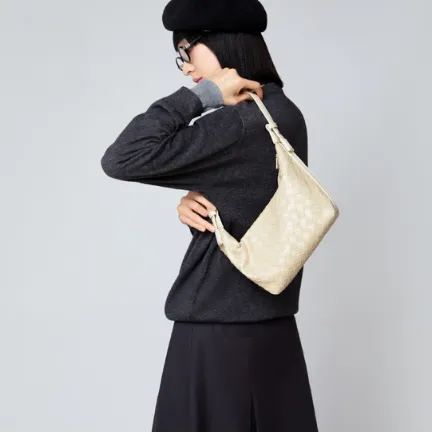 Leather Dumpling Bag 