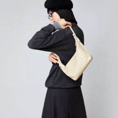 Leather Dumpling Bag 