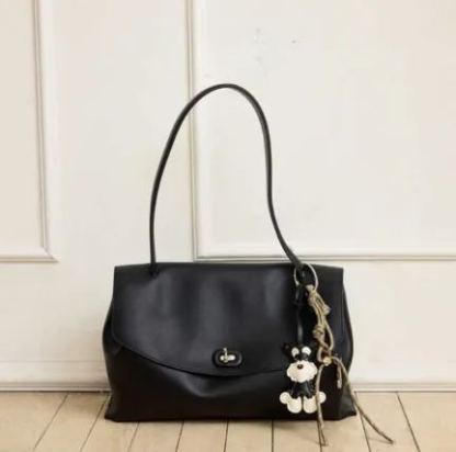 Briefcase Leather Tote Bag