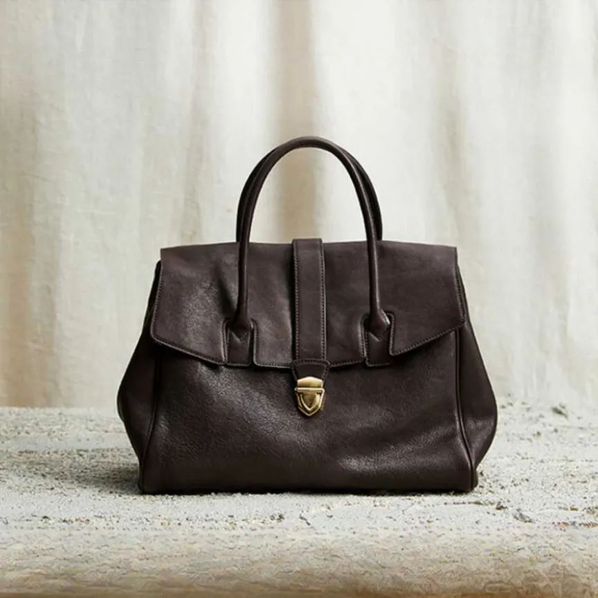 Briefcase Leather Bag