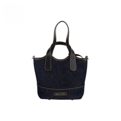 Denim Bucket Bag