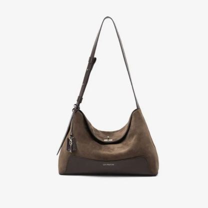 Suede Messy Bun Bag