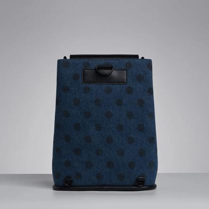 Retro Denim Bucket Bag