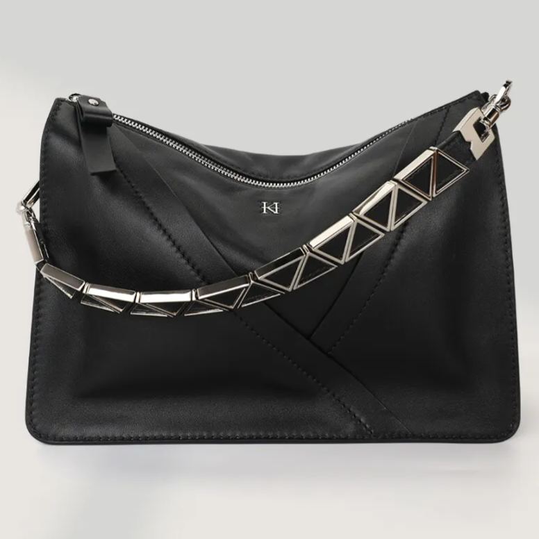 Textured Genuine Leather Bag