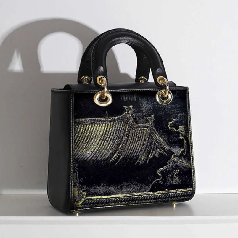 Han Palace Leather Handbag