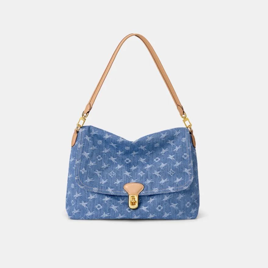 Sling Bag Denim Flying Horse