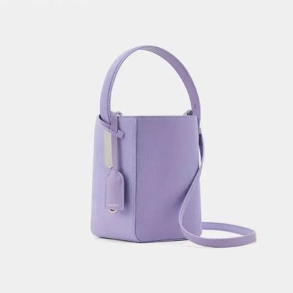 Suede Bucket Bag