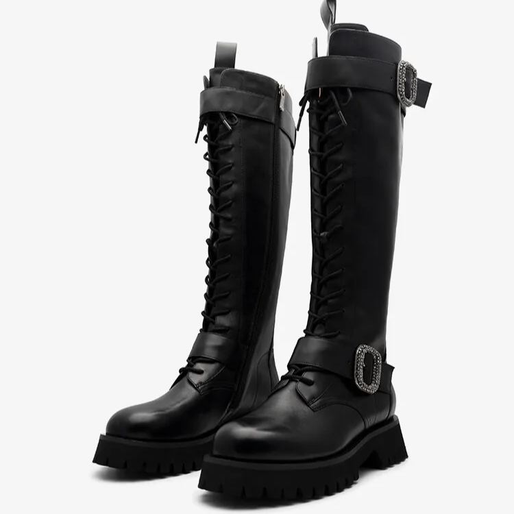 Idol Round-Toe Boots