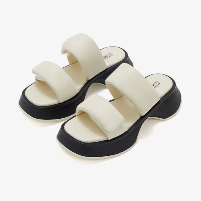Panda Velcro strap slippers