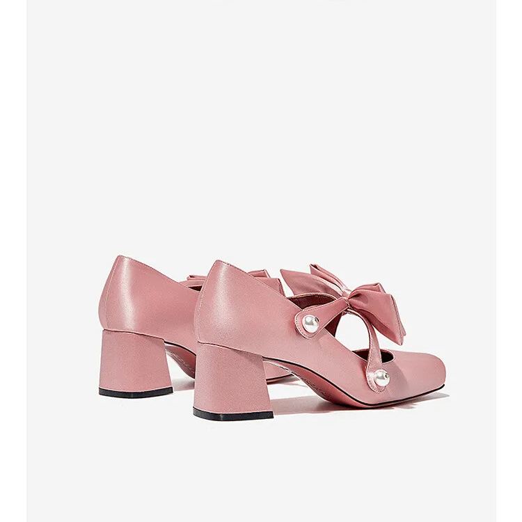 Bowknot Girl High Heels
