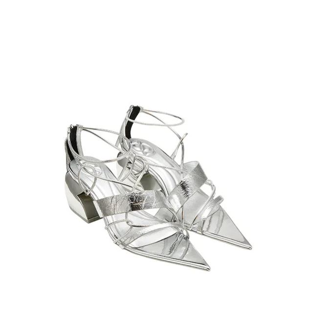 Pointed Toe Chunky Heels