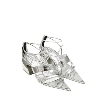 Pointed Toe Chunky Heels