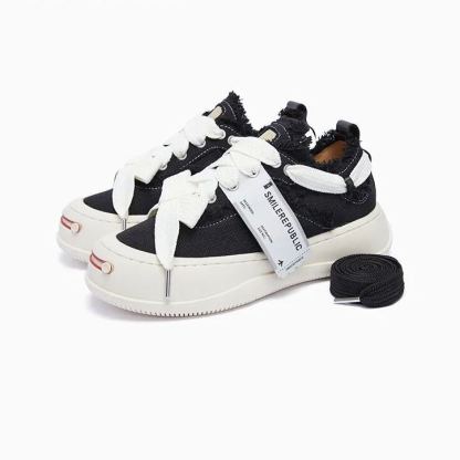 Snake Print Low-Top Shoes