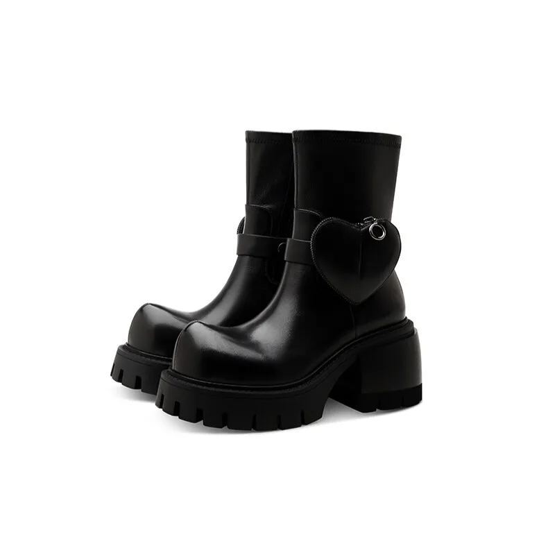 Vintage Biker Boots