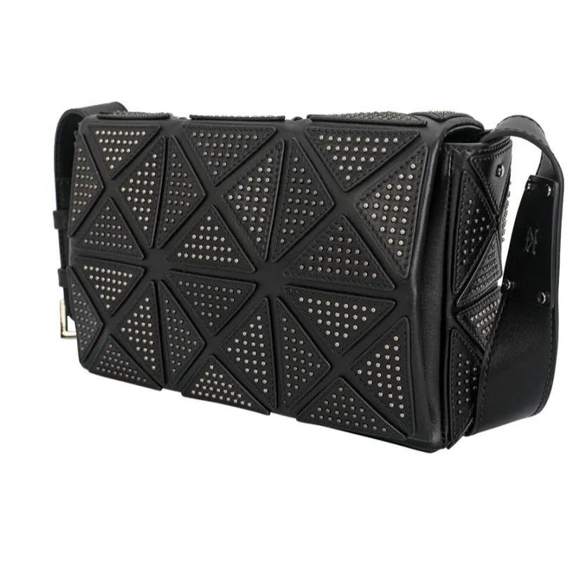 Studded Punk Style Small Square Bag