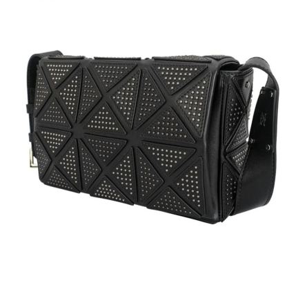 Studded Punk Style Small Square Bag