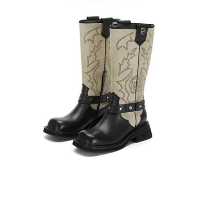 Vintage Western Knight Knee Boots