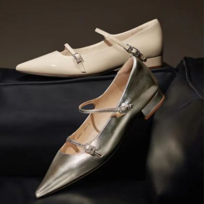 Golden Ember Mary Janes