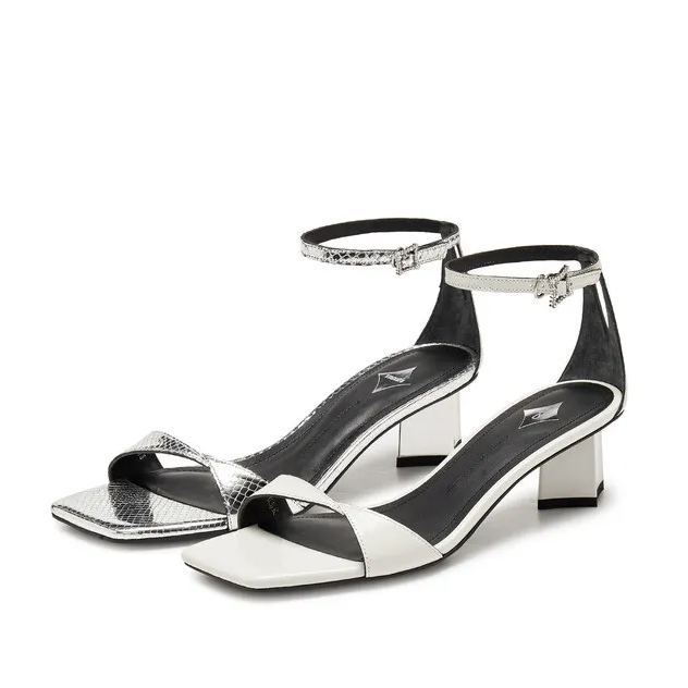 Stella Square-Toe Heels