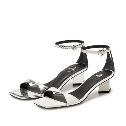 Stella Square-Toe Heels