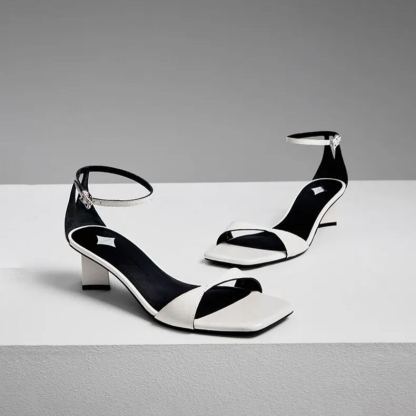 Stella Square-Toe Heels