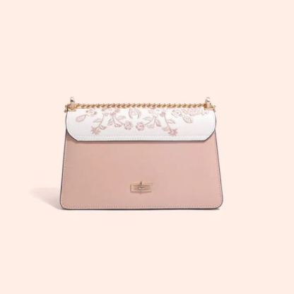 Embroidered Chain Bag