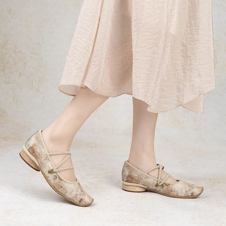 Velvet Ballet Flats