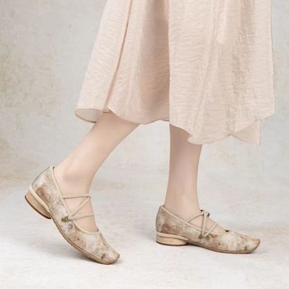 Velvet Ballet Flats