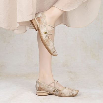 Velvet Ballet Flats