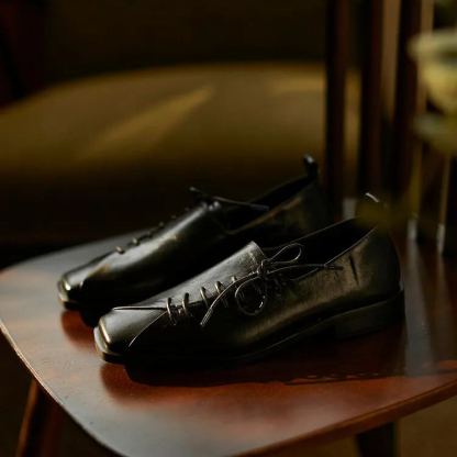 Crazy horse Leather Loafers