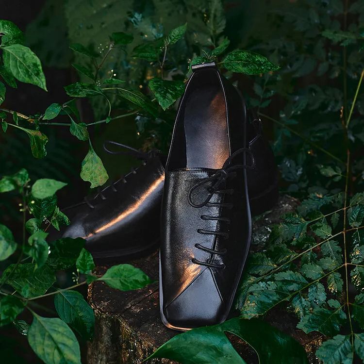 Crazy horse Leather Loafers