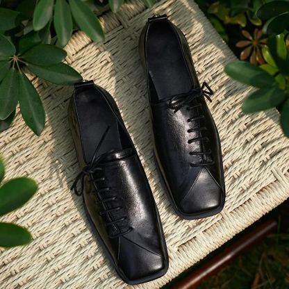 Crazy horse Leather Loafers