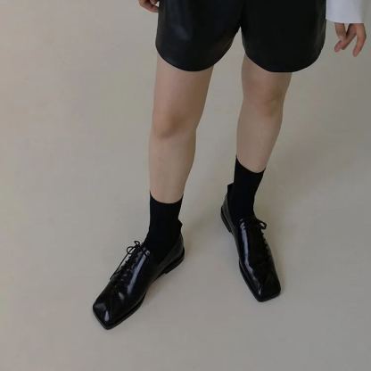 Crazy horse Leather Loafers