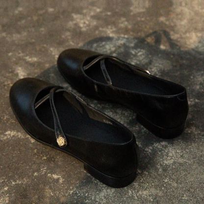 Cross-Strap Mary Janes