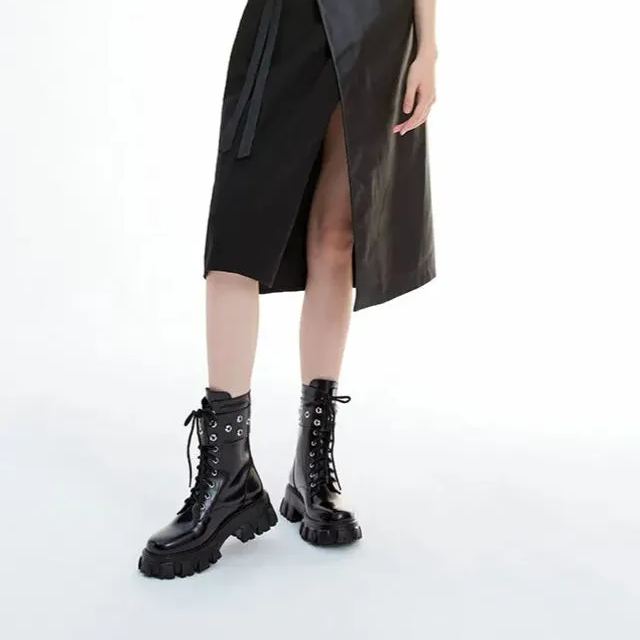 Eyelet Martin Boots