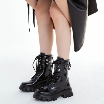 Eyelet Martin Boots