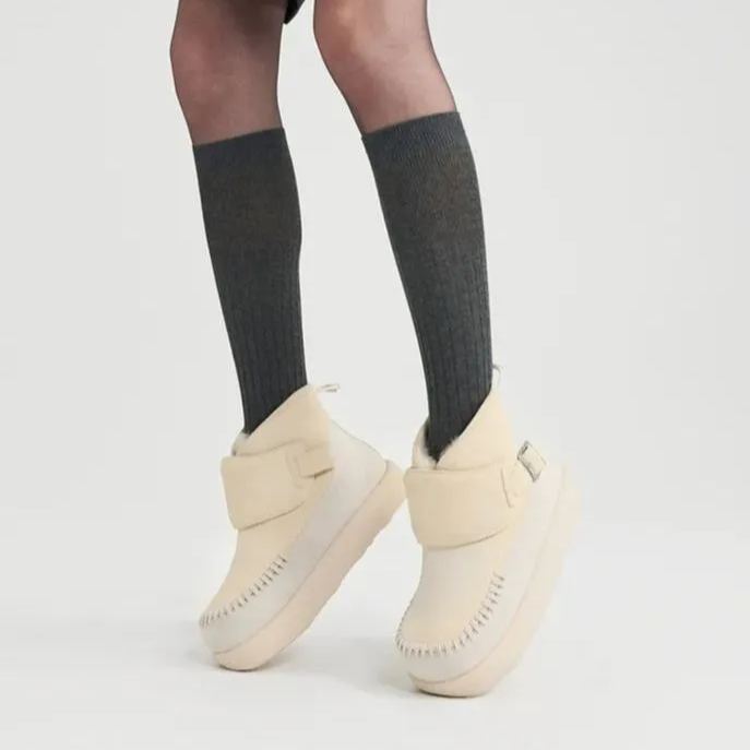 Wool Lined Snow Boots