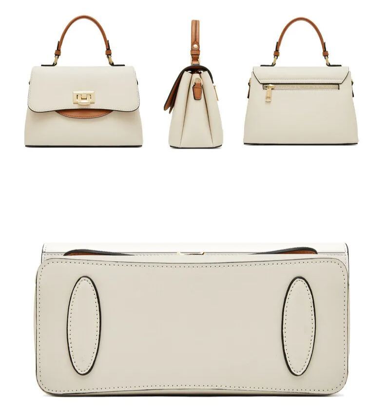 Square Leather Bag